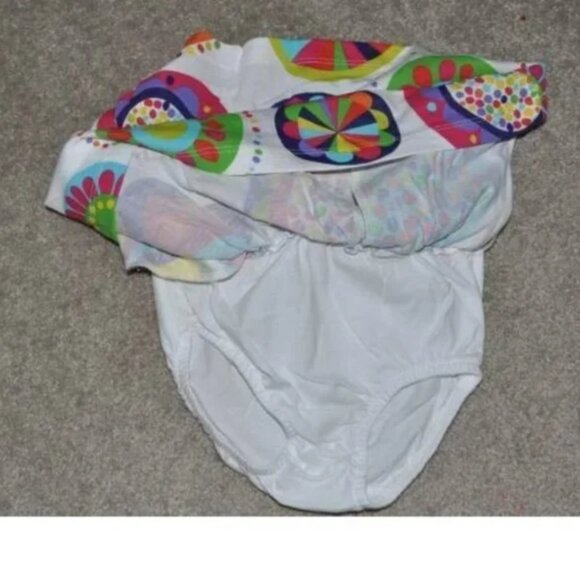 Girls 8 pc Summer Set 24 mths/2T Short Sleeve Shirts, Tanks, Skorts, Swimsuit - Picture 7 of 11